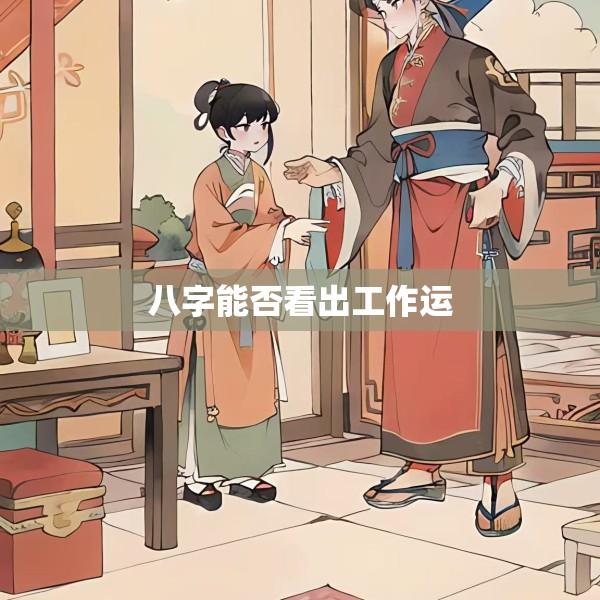八字能否看出工作运