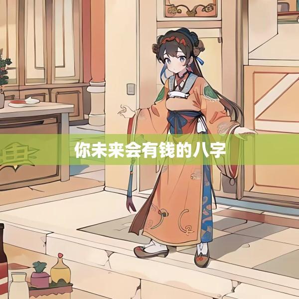 你未来会有钱的八字