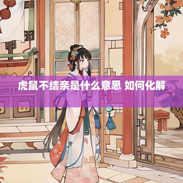虎鼠不结亲是什么意思 如何化解 