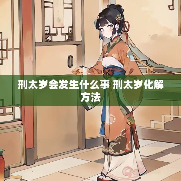 刑太岁会发生什么事 刑太岁化解方法