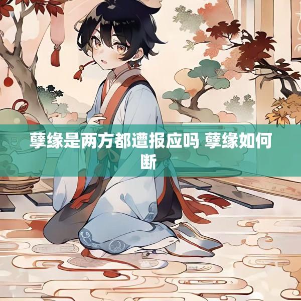 孽缘是两方都遭报应吗 孽缘如何断 