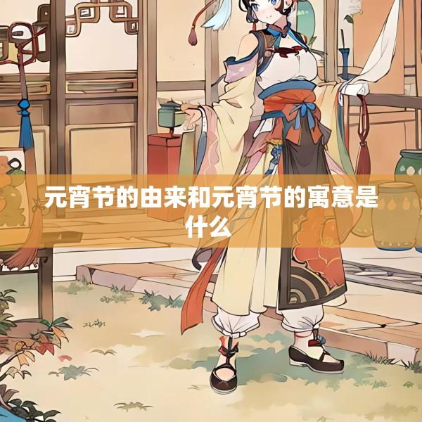 元宵节的由来和元宵节的寓意是什么 