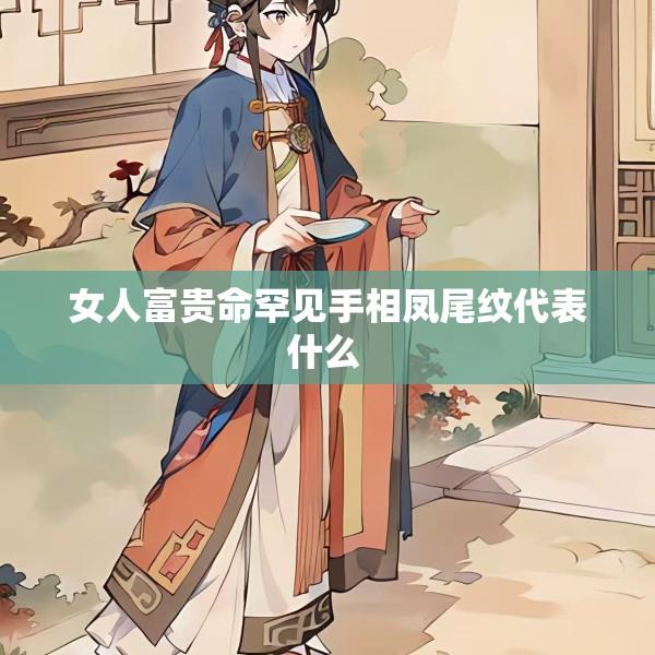 女人富贵命罕见手相凤尾纹代表什么 