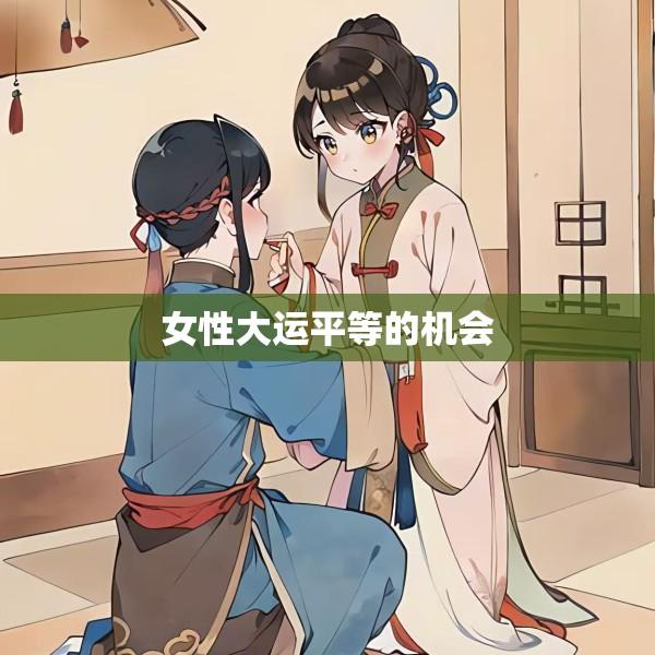 女性大运平等的机会