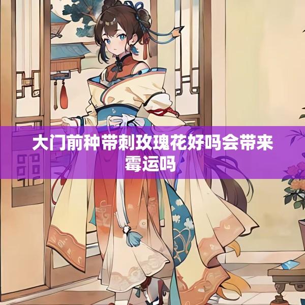 大门前种带刺玫瑰花好吗会带来霉运吗 