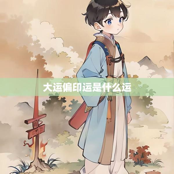 大运偏印运是什么运