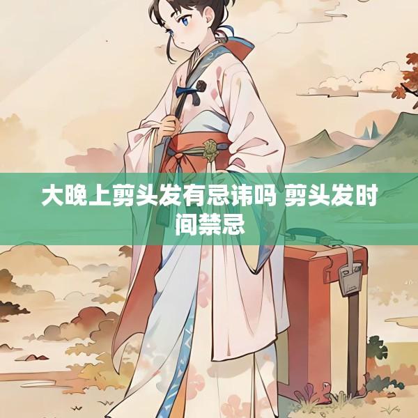 大晚上剪头发有忌讳吗 剪头发时间禁忌