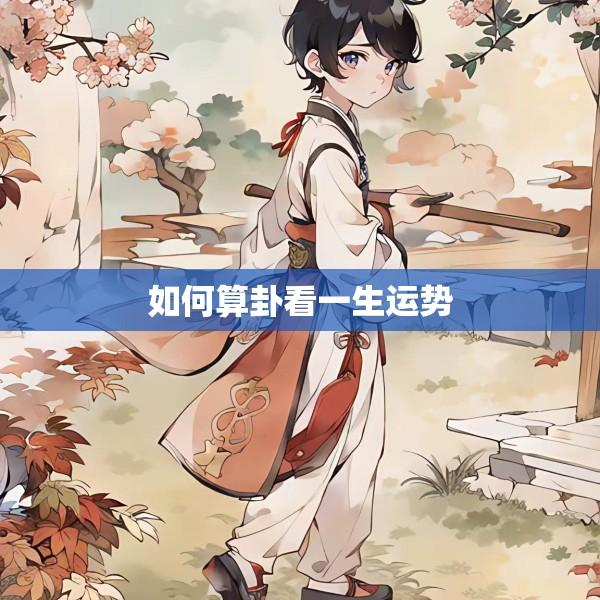 如何算卦看一生运势