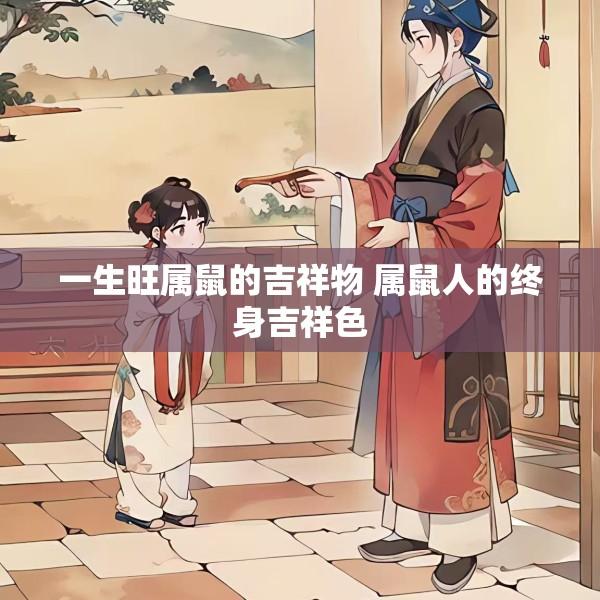 一生旺属鼠的吉祥物 属鼠人的终身吉祥色
