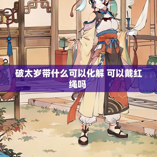 破太岁带什么可以化解 可以戴红绳吗 
