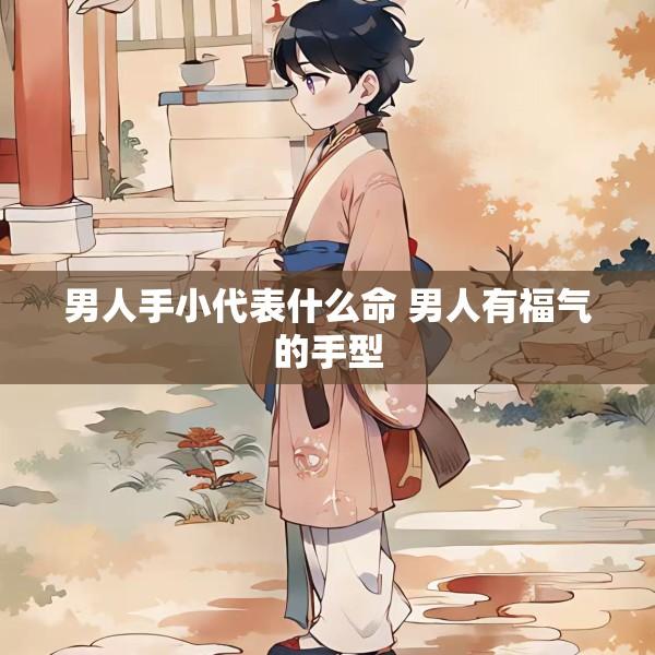 男人手小代表什么命 男人有福气的手型
