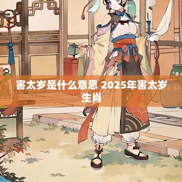 害太岁是什么意思 2025年害太岁生肖