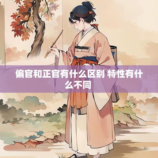 偏官和正官有什么区别 特性有什么不同 