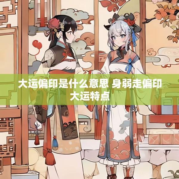 大运偏印是什么意思 身弱走偏印大运特点