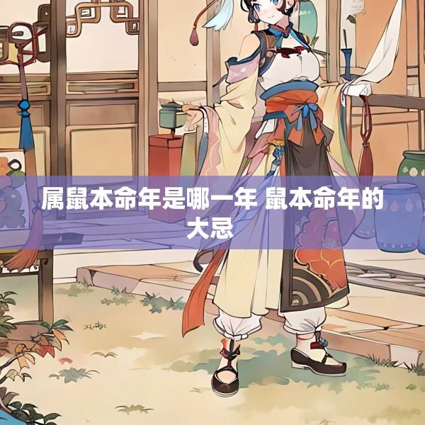 属鼠本命年是哪一年 鼠本命年的大忌 