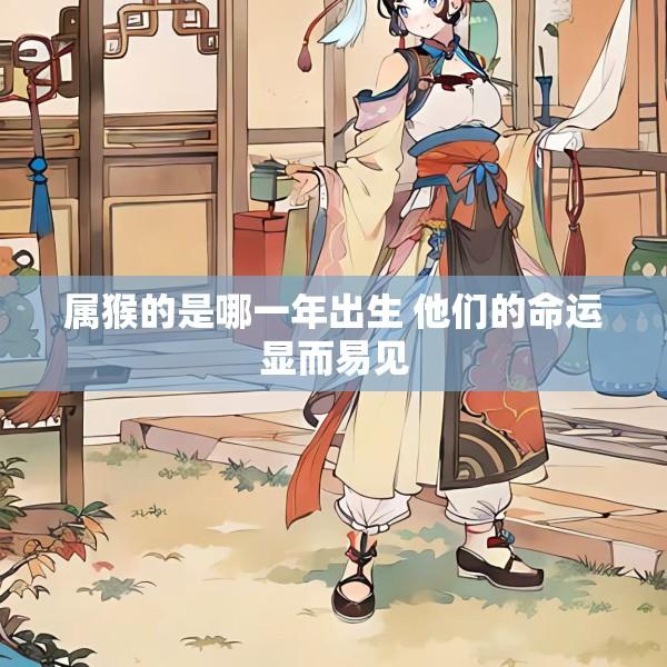 属猴的是哪一年出生 他们的命运显而易见