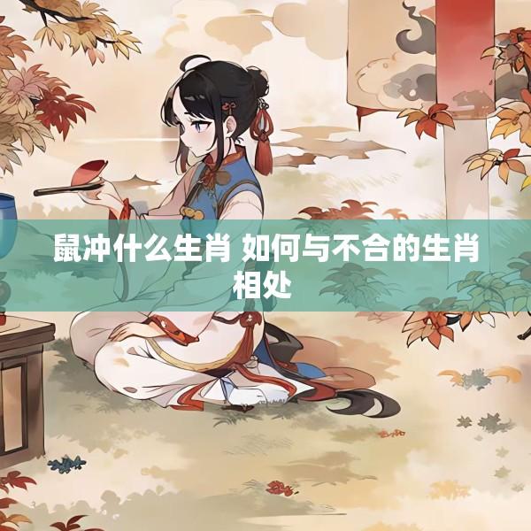 鼠冲什么生肖 如何与不合的生肖相处 