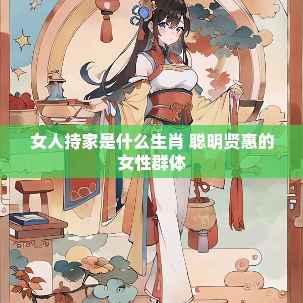 女人持家是什么生肖 聪明贤惠的女性群体