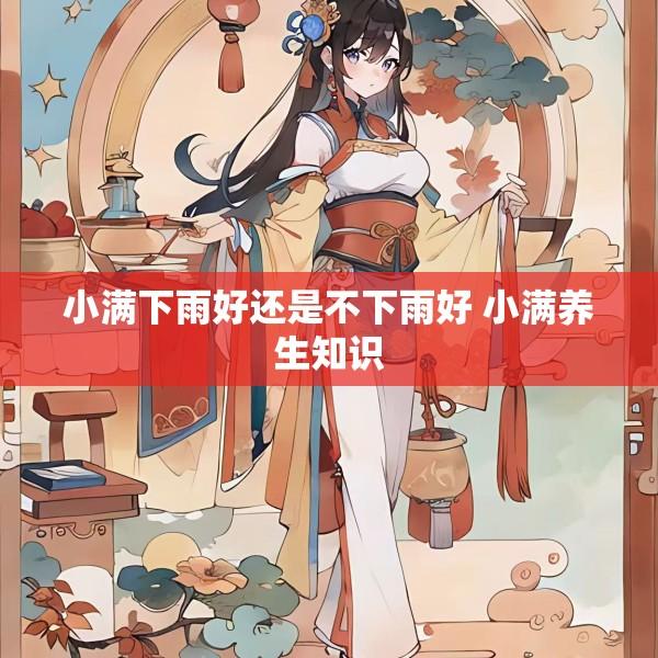小满下雨好还是不下雨好 小满养生知识