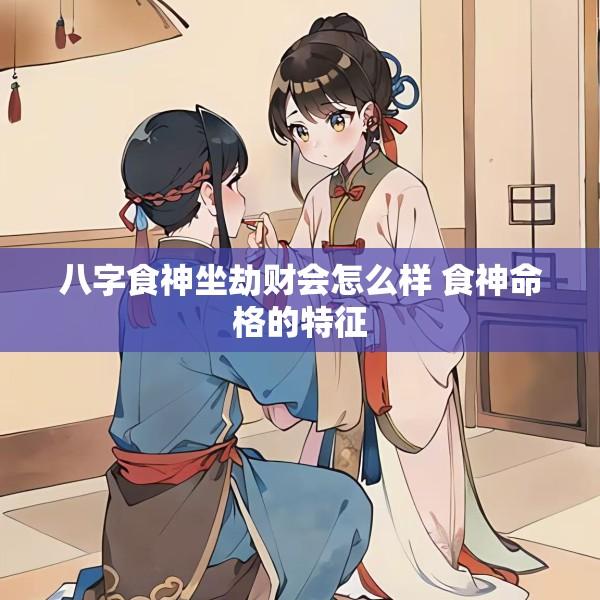八字食神坐劫财会怎么样 食神命格的特征