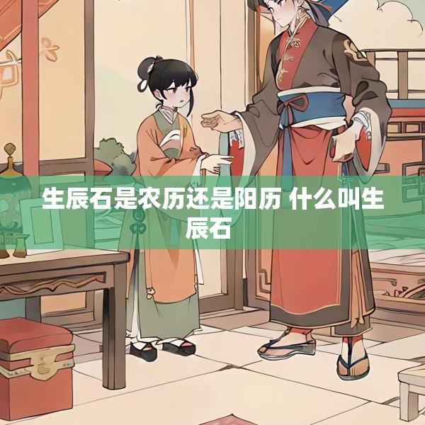 生辰石是农历还是阳历 什么叫生辰石 