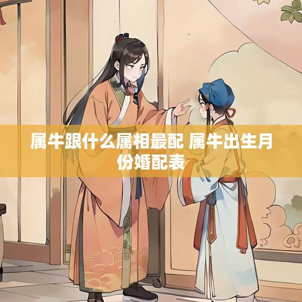 属牛跟什么属相最配 属牛出生月份婚配表