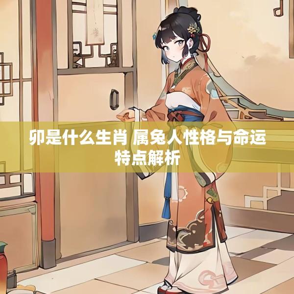 卯是什么生肖 属兔人性格与命运特点解析