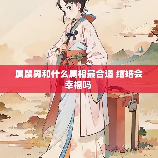 属鼠男和什么属相最合适 结婚会幸福吗 