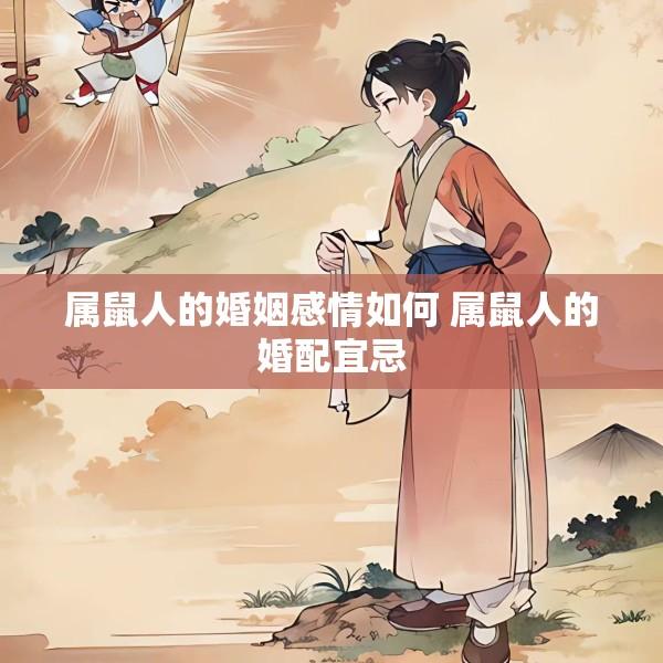 属鼠人的婚姻感情如何 属鼠人的婚配宜忌