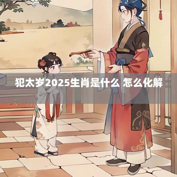 犯太岁2025生肖是什么 怎么化解 