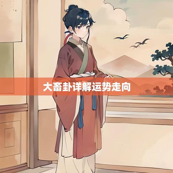 大畜卦详解运势走向