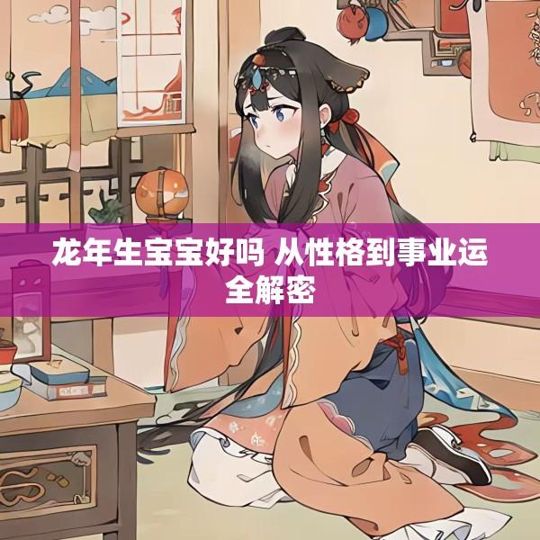 龙年生宝宝好吗 从性格到事业运全解密