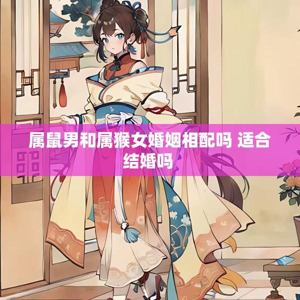 属鼠男和属猴女婚姻相配吗 适合结婚吗 