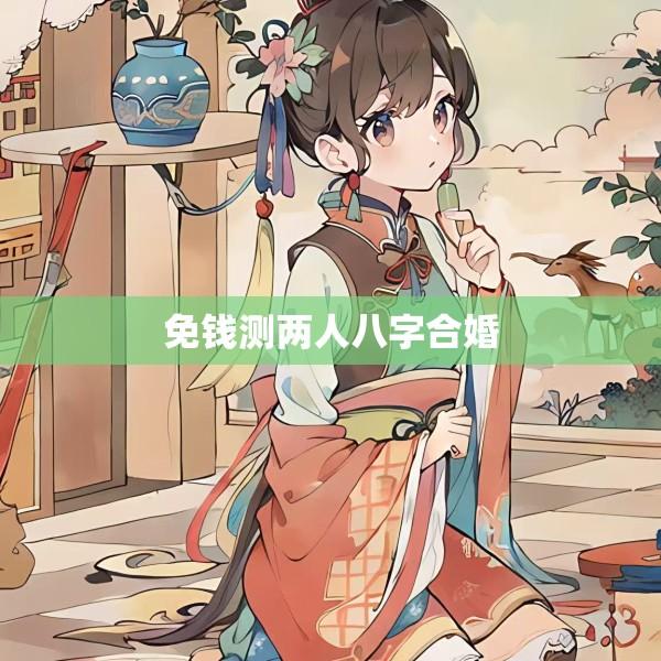 免钱测两人八字合婚