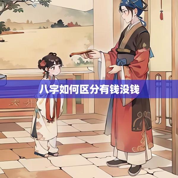 八字如何区分有钱没钱