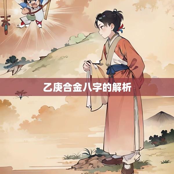 乙庚合金八字的解析