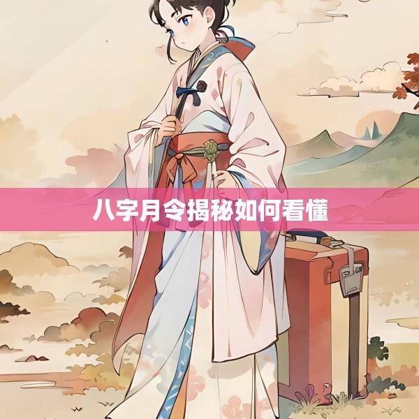 八字月令揭秘如何看懂