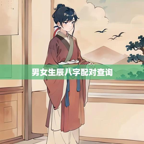 男女生辰八字配对查询